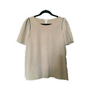 H&M | blush pink blouse